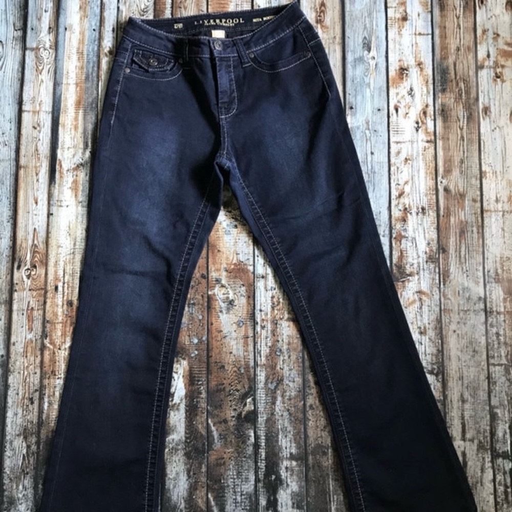 Liverpool Bootcut Dark Denim Jeans